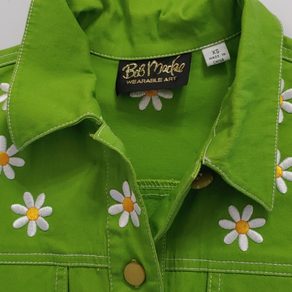 Bob Mackie Wearable Art Jacket - image 2